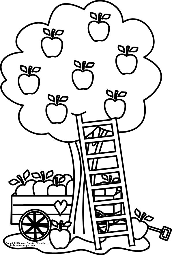 Página para colorir: árvore de maçã (Natureza) #163782 - Páginas para Colorir Imprimíveis Gratuitamente