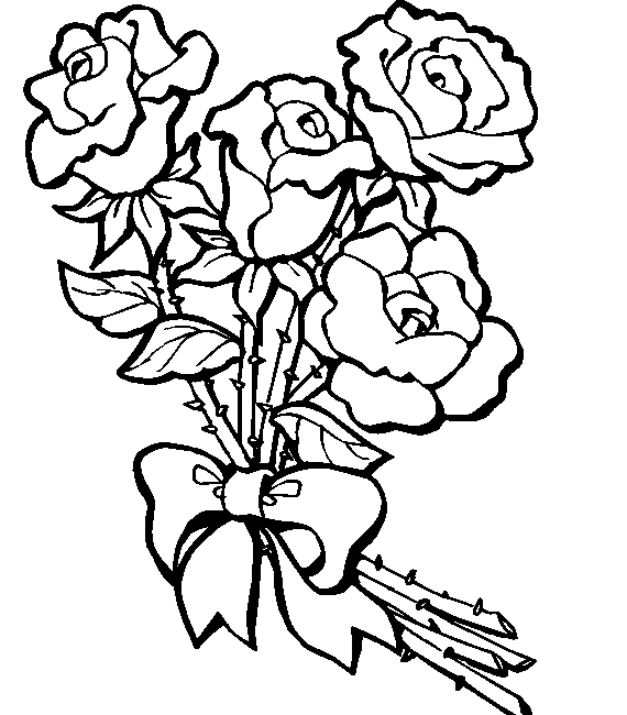 Página para colorir: Buquê de flores (Natureza) #160780 - Páginas para Colorir Imprimíveis Gratuitamente