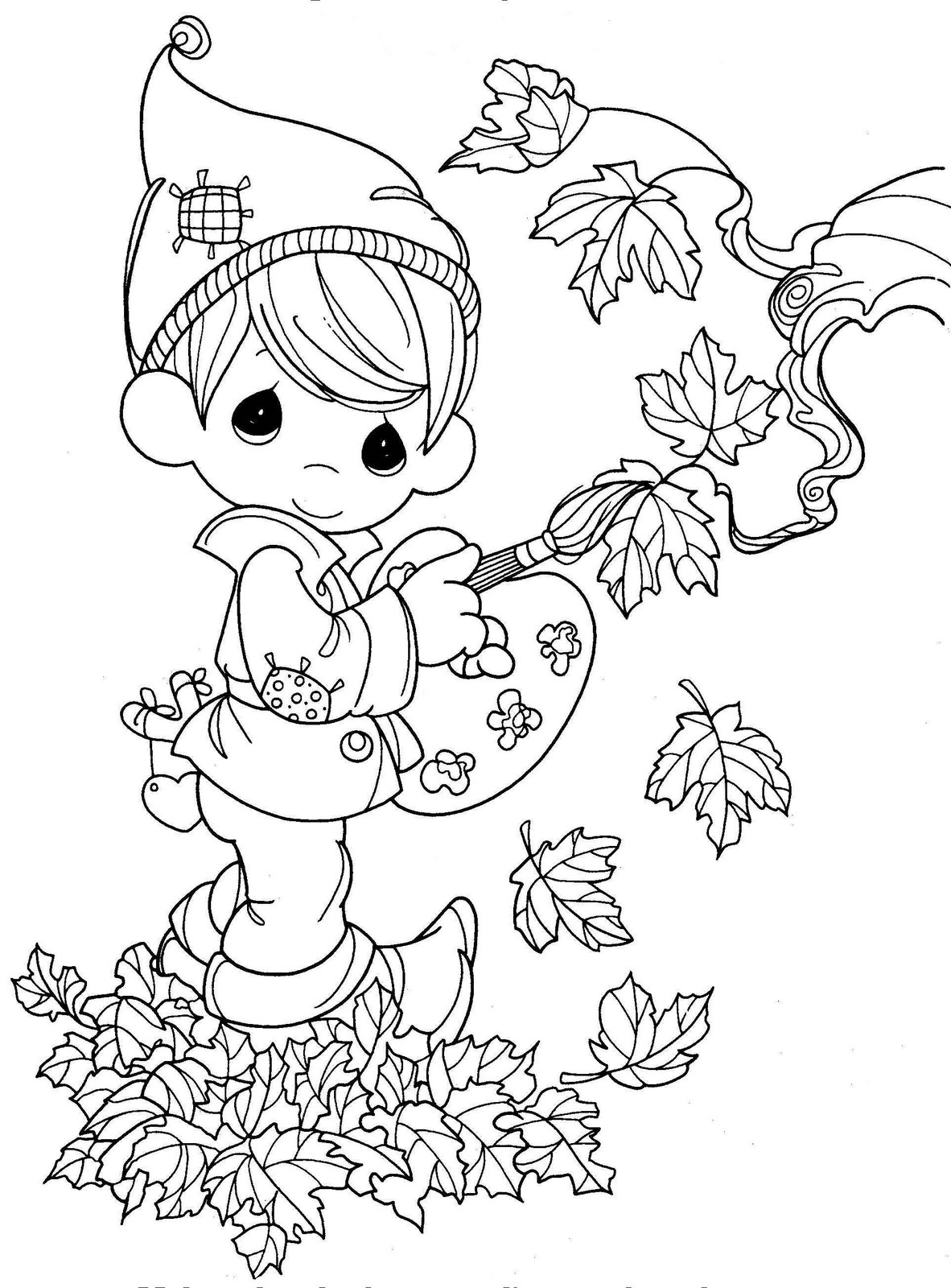 Página para colorir: Estação do outono (Natureza) #164041 - Páginas para Colorir Imprimíveis Gratuitamente