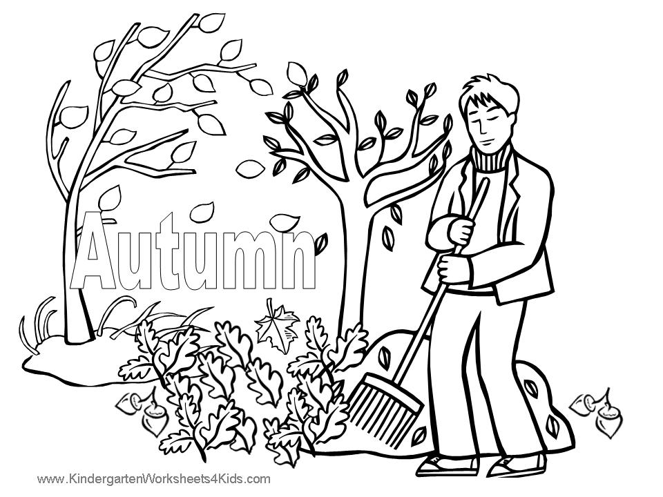 Página para colorir: Estação do outono (Natureza) #164047 - Páginas para Colorir Imprimíveis Gratuitamente
