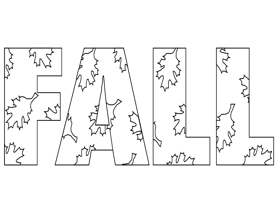 Página para colorir: Estação do outono (Natureza) #164202 - Páginas para Colorir Imprimíveis Gratuitamente