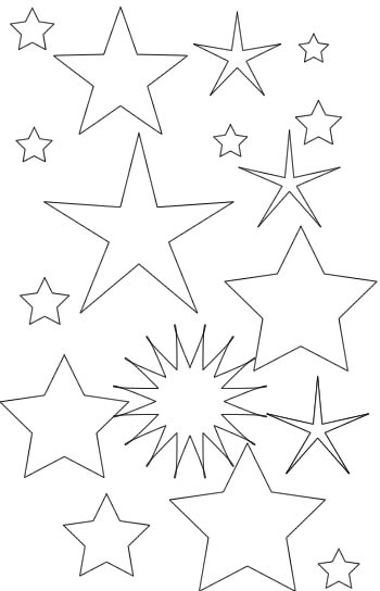 Página para colorir: Estrela (Natureza) #155882 - Páginas para Colorir Imprimíveis Gratuitamente