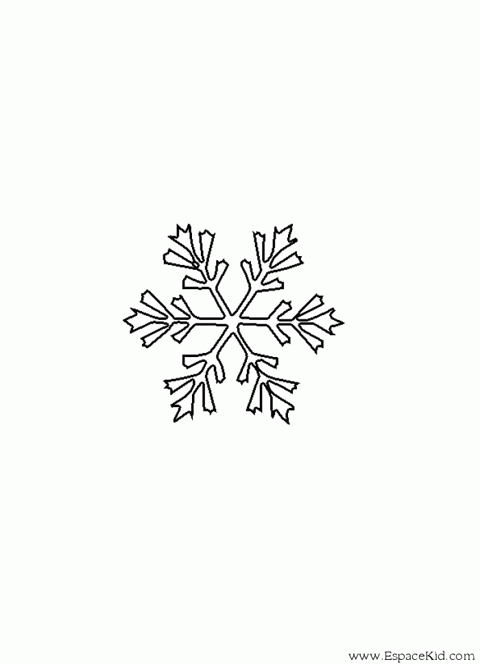 Página para colorir: Floco de neve (Natureza) #160488 - Páginas para Colorir Imprimíveis Gratuitamente
