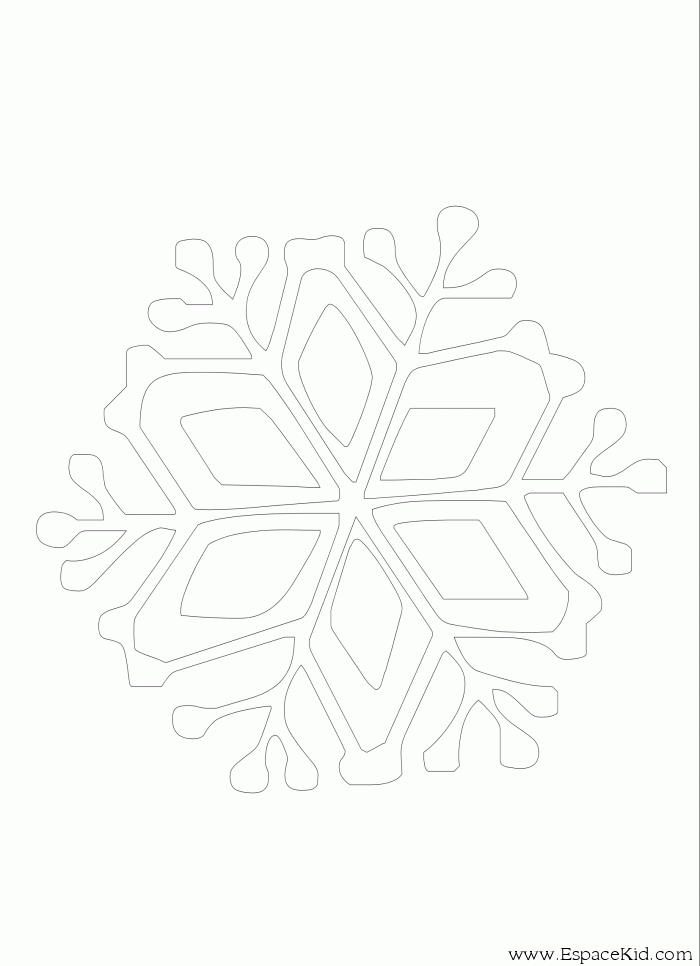Página para colorir: Floco de neve (Natureza) #160518 - Páginas para Colorir Imprimíveis Gratuitamente