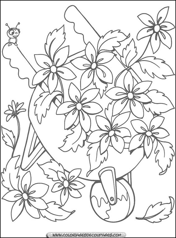 Página para colorir: flores (Natureza) #155050 - Páginas para Colorir Imprimíveis Gratuitamente