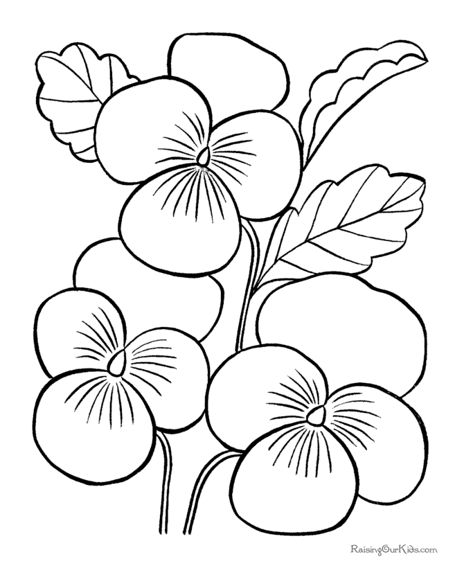 Página para colorir: flores (Natureza) #155085 - Páginas para Colorir Imprimíveis Gratuitamente