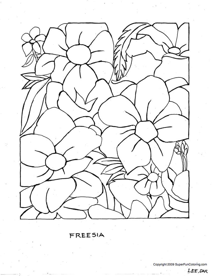 Página para colorir: flores (Natureza) #155148 - Páginas para Colorir Imprimíveis Gratuitamente