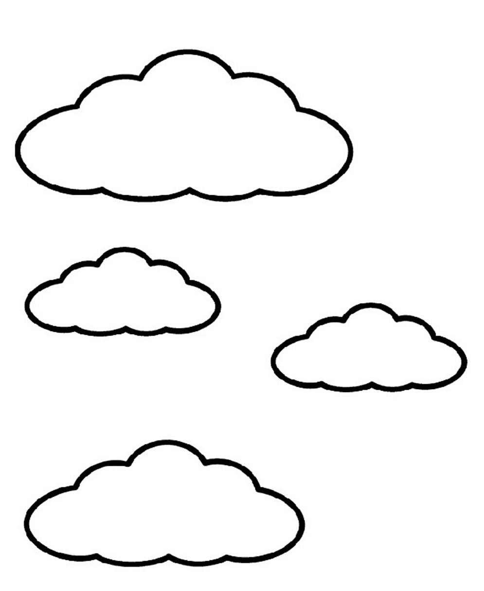 Página para colorir: Nuvem (Natureza) #157324 - Páginas para Colorir Imprimíveis Gratuitamente