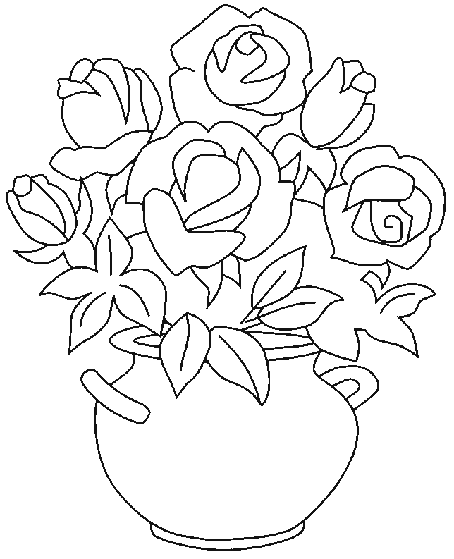 Página para colorir: rosas (Natureza) #161887 - Páginas para Colorir Imprimíveis Gratuitamente