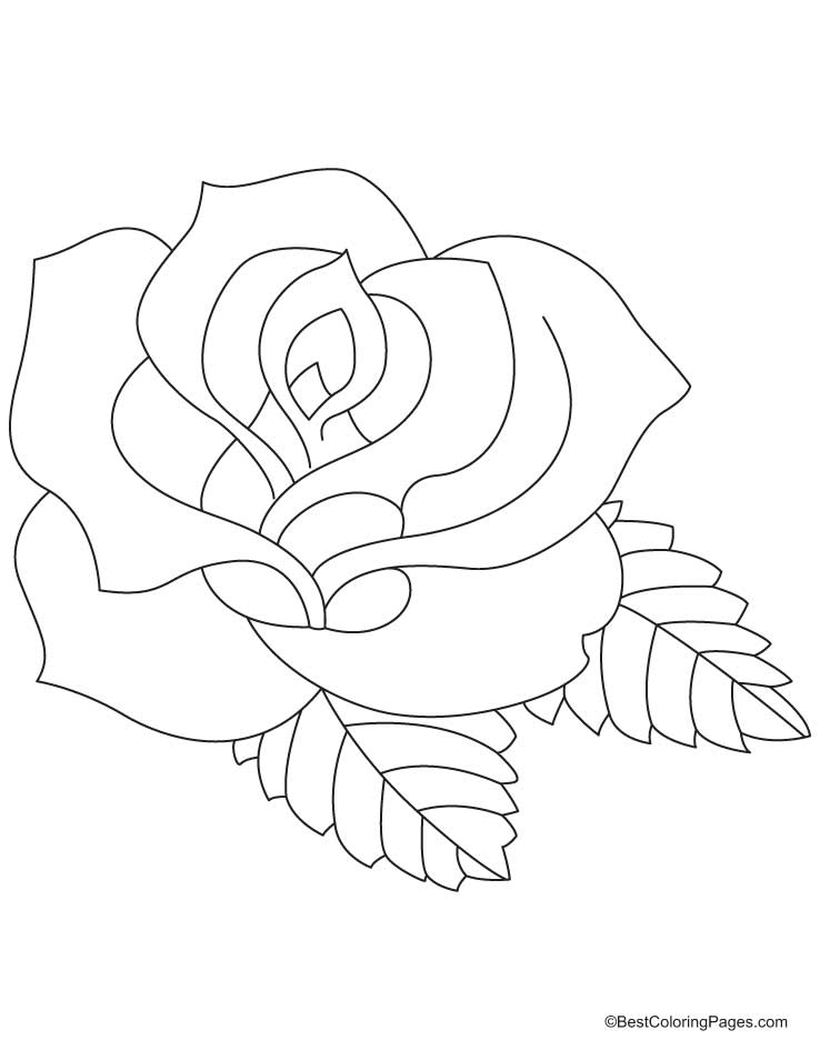Página para colorir: rosas (Natureza) #161904 - Páginas para Colorir Imprimíveis Gratuitamente