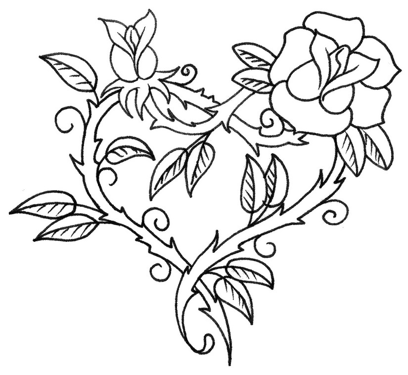 Página para colorir: rosas (Natureza) #161961 - Páginas para Colorir Imprimíveis Gratuitamente