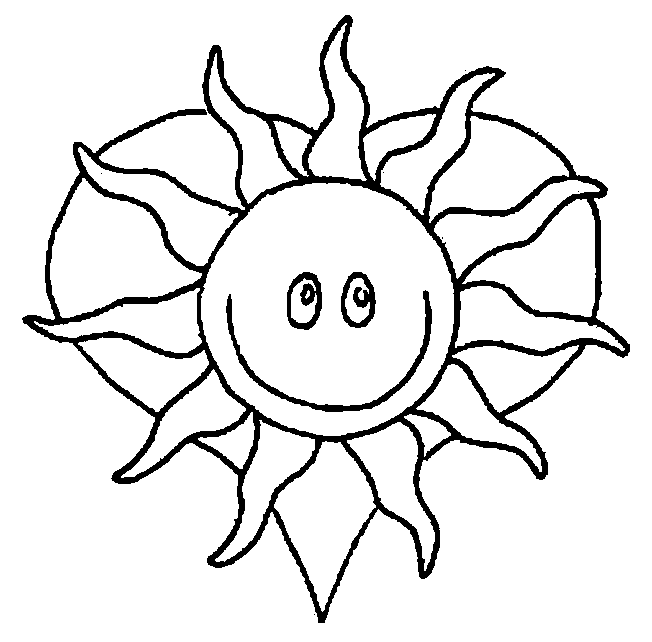 Página para colorir: Sol (Natureza) #157979 - Páginas para Colorir Imprimíveis Gratuitamente