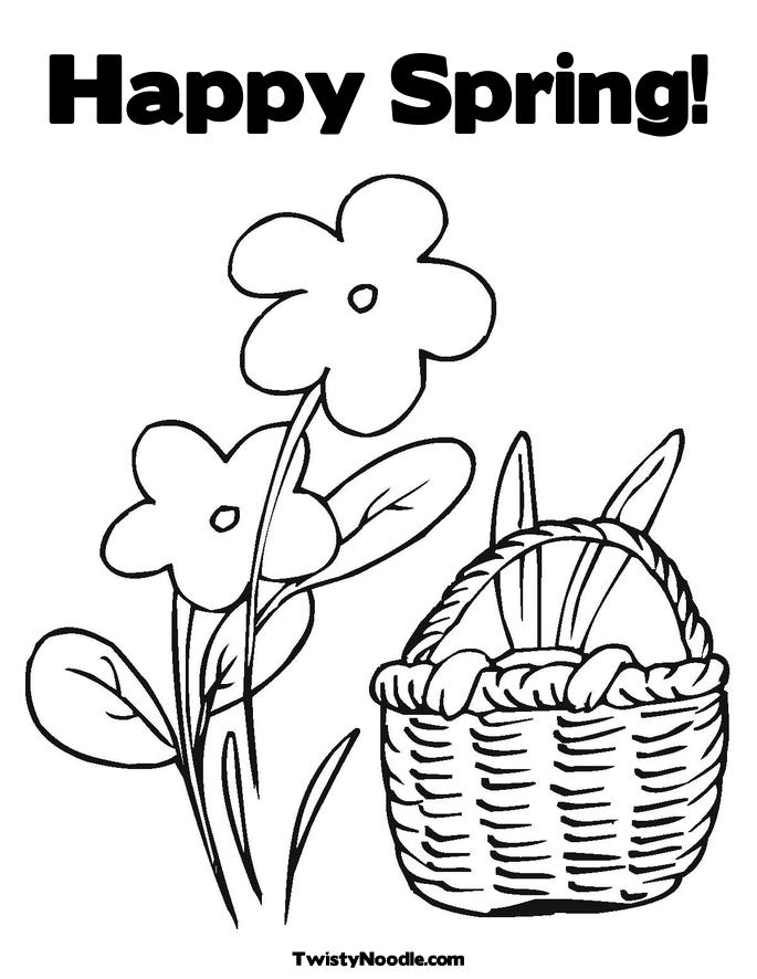 Página para colorir: Temporada de primavera (Natureza) #164793 - Páginas para Colorir Imprimíveis Gratuitamente
