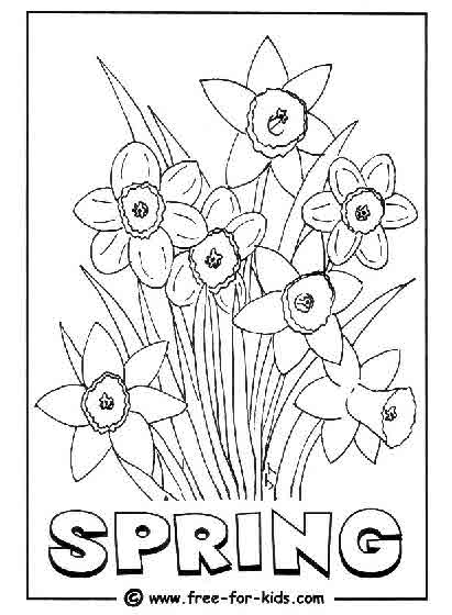 Página para colorir: Temporada de primavera (Natureza) #165017 - Páginas para Colorir Imprimíveis Gratuitamente