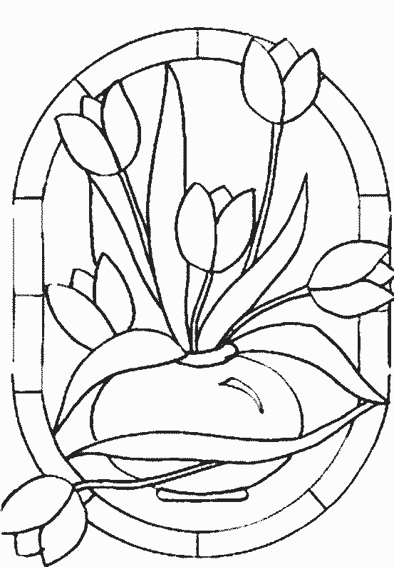 Página para colorir: Tulipa (Natureza) #161663 - Páginas para Colorir Imprimíveis Gratuitamente