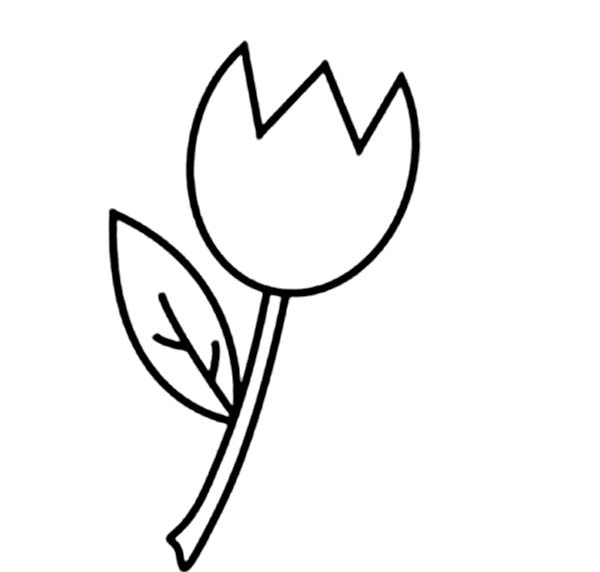Página para colorir: Tulipa (Natureza) #161717 - Páginas para Colorir Imprimíveis Gratuitamente