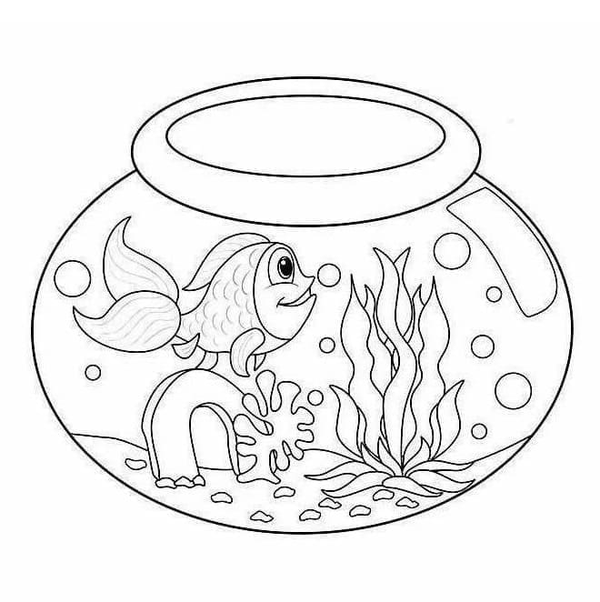 Desenho gratuito Aquário #184543 da colecao Objetos para imprimir