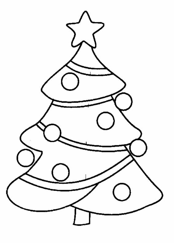 Página para colorir: árvore de Natal (Objetos) #167440 - Páginas para Colorir Imprimíveis Gratuitamente