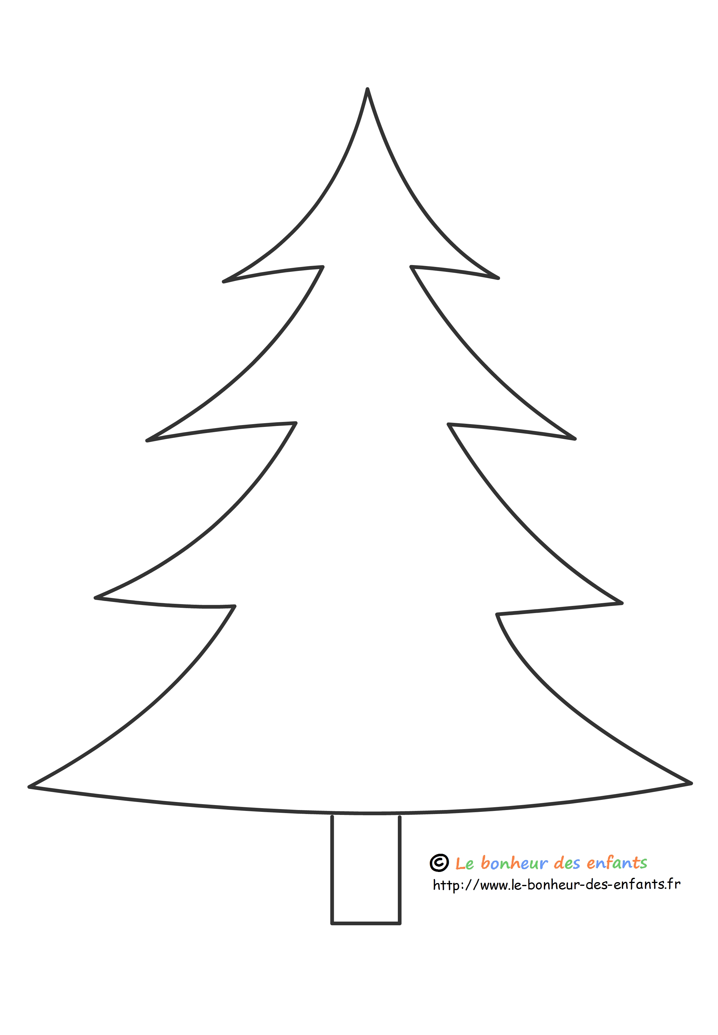 Página para colorir: árvore de Natal (Objetos) #167489 - Páginas para Colorir Imprimíveis Gratuitamente
