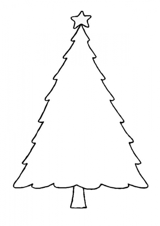 Página para colorir: árvore de Natal (Objetos) #167494 - Páginas para Colorir Imprimíveis Gratuitamente