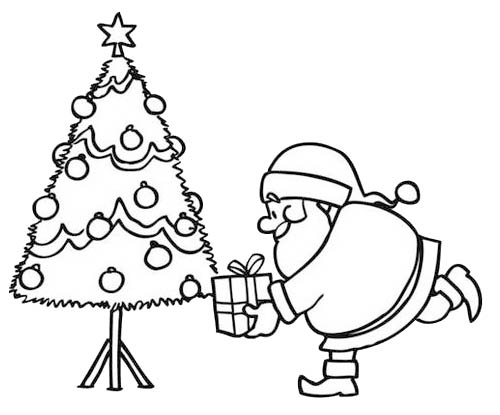 Página para colorir: árvore de Natal (Objetos) #167509 - Páginas para Colorir Imprimíveis Gratuitamente