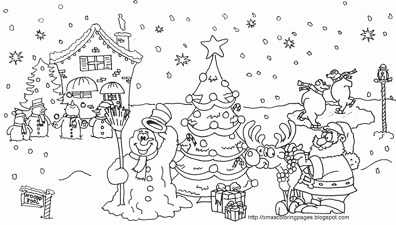 Página para colorir: árvore de Natal (Objetos) #167525 - Páginas para Colorir Imprimíveis Gratuitamente