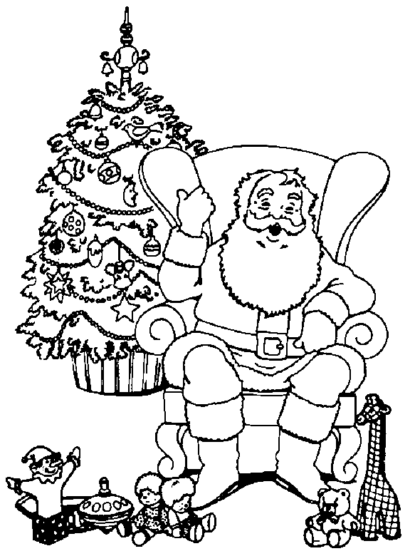 Página para colorir: árvore de Natal (Objetos) #167680 - Páginas para Colorir Imprimíveis Gratuitamente