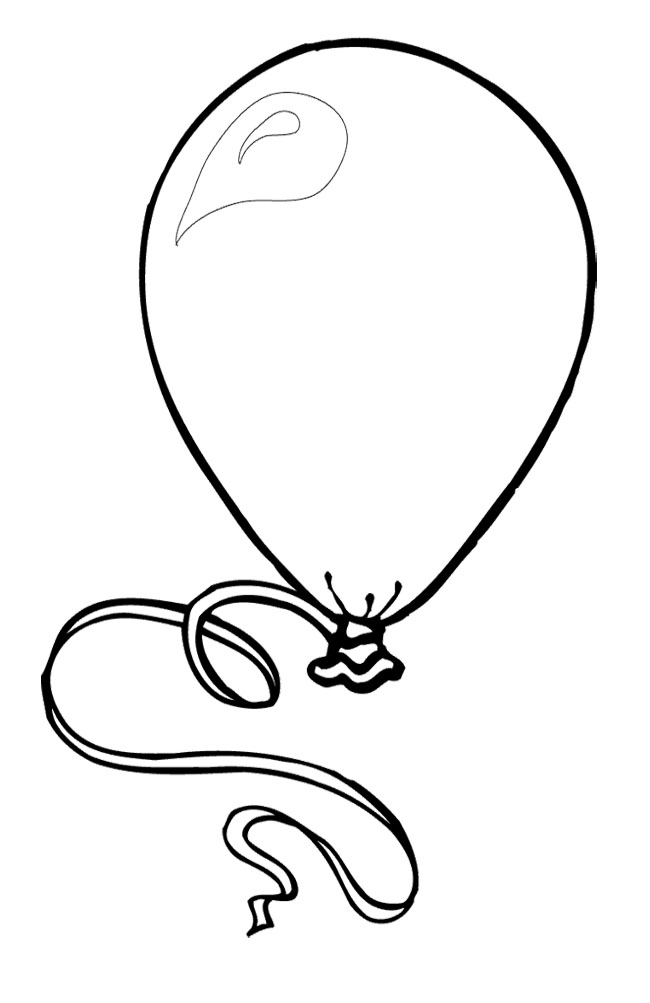 Desenho gratuito Balão #169587 da colecao Objetos para imprimir