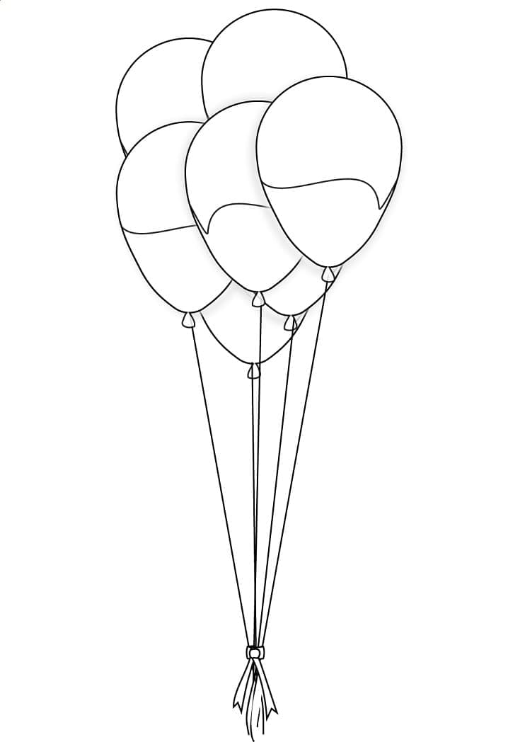 Desenho gratuito Balão #184781 da colecao Objetos para imprimir
