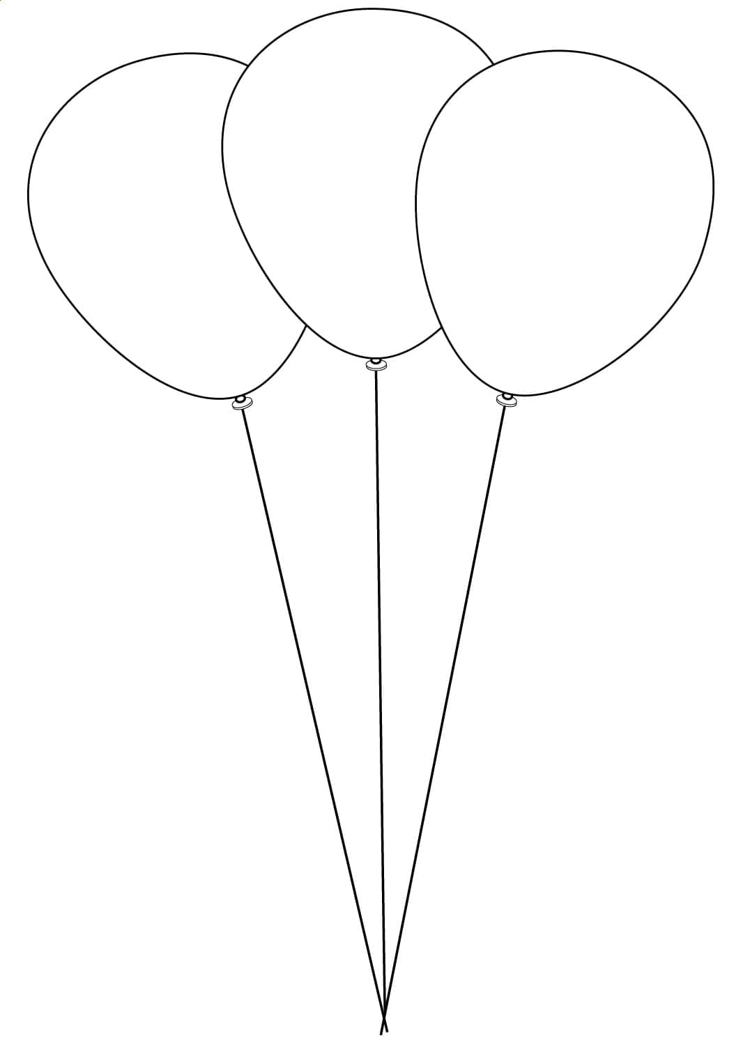 Desenho gratuito Balão #184792 da colecao Objetos para imprimir