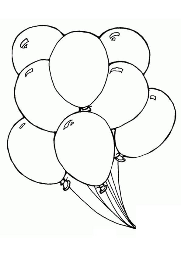 Desenho gratuito Balão #184802 da colecao Objetos para imprimir