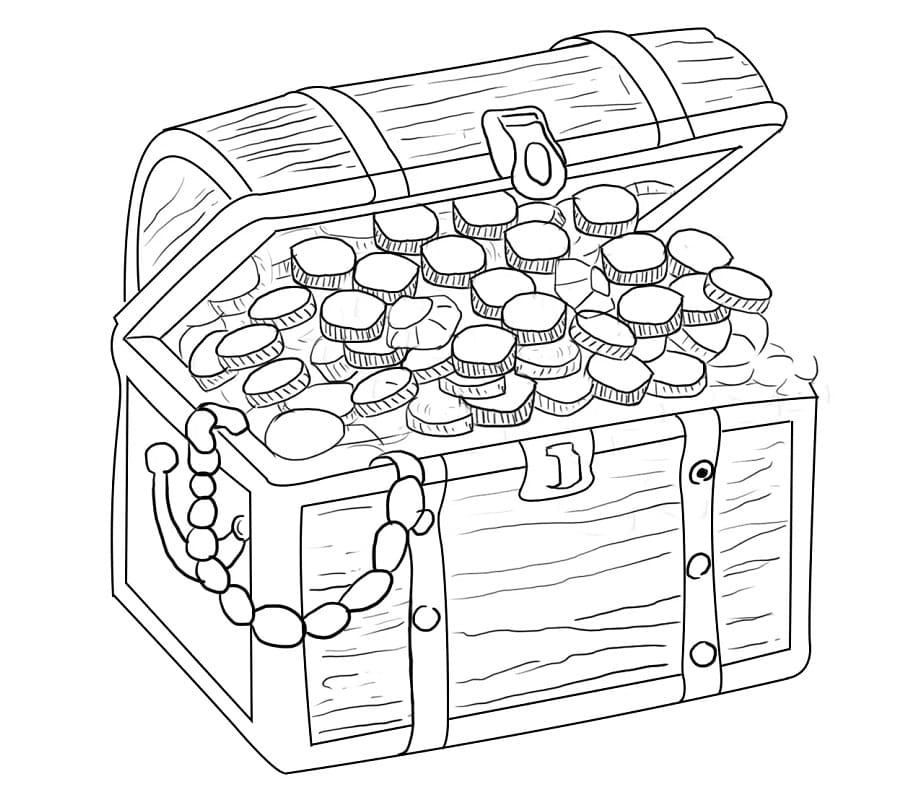 Desenho gratuito Baú do Tesouro #220538 da colecao Objetos para imprimir