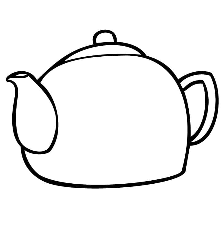 Desenho gratuito Bule #185622 da colecao Objetos para imprimir