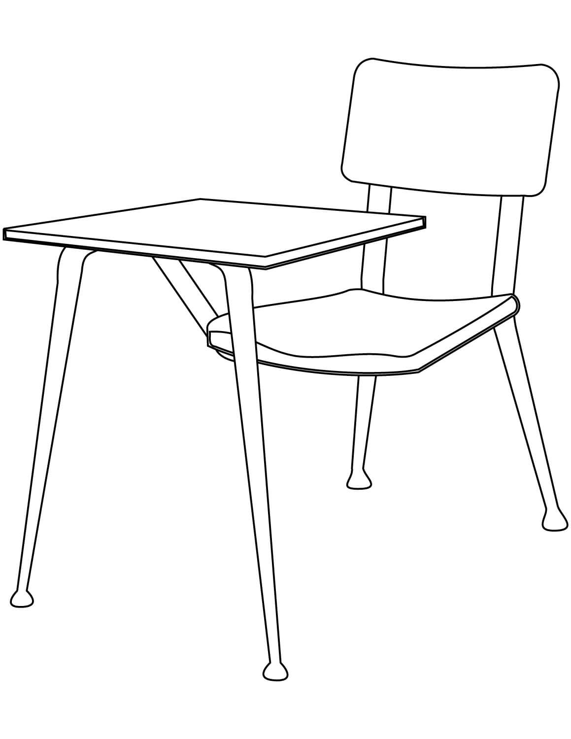 Desenho gratuito Cadeira #180451 da colecao Objetos para imprimir