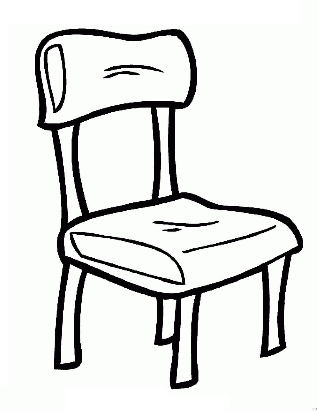 Desenho gratuito Cadeira #180470 da colecao Objetos para imprimir
