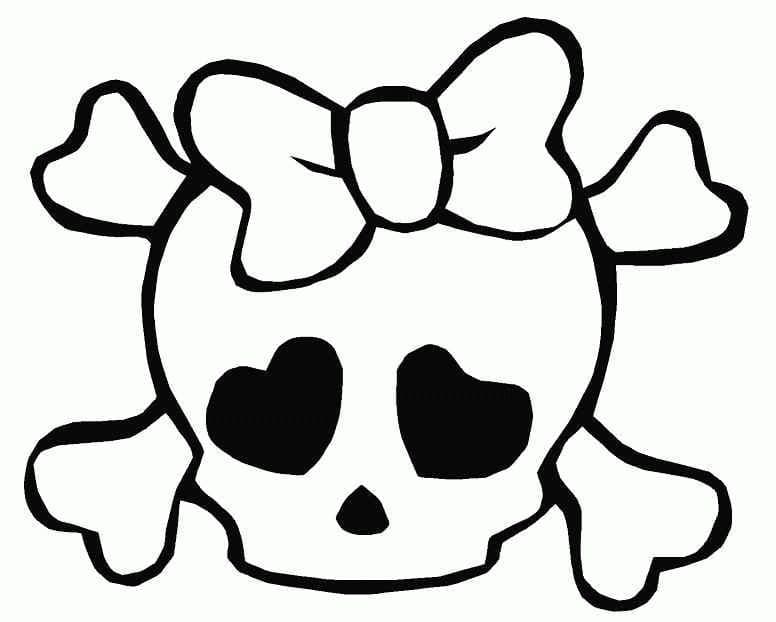 Desenho gratuito Caveira #181147 da colecao Objetos para imprimir