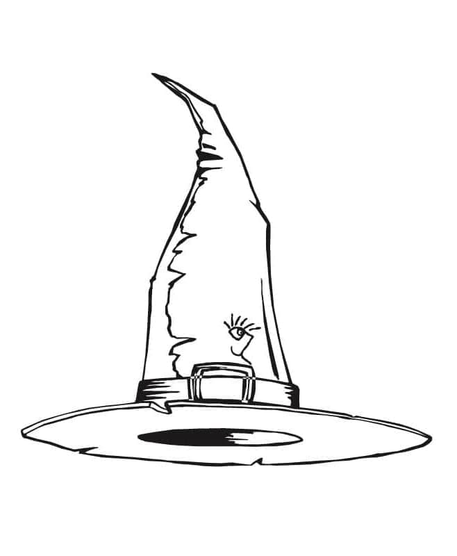 Desenho gratuito Chapéu de Bruxa #204013 da colecao Objetos para imprimir