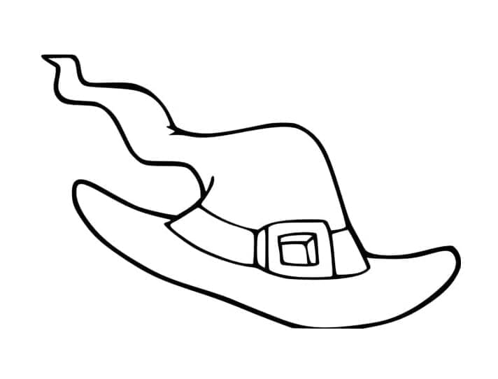 Desenho gratuito Chapéu de Bruxa #204017 da colecao Objetos para imprimir