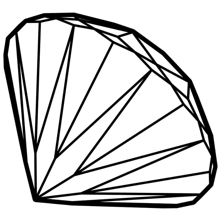Desenho gratuito Diamante #202851 da colecao Objetos para imprimir