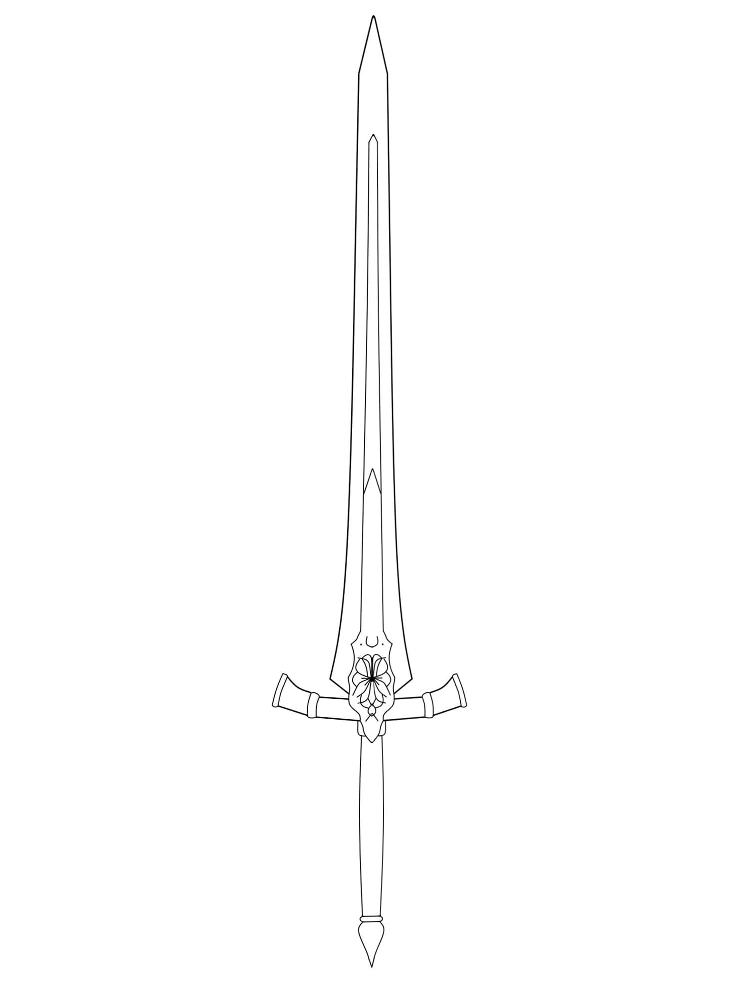 Desenho gratuito Espada #187195 da colecao Objetos para imprimir