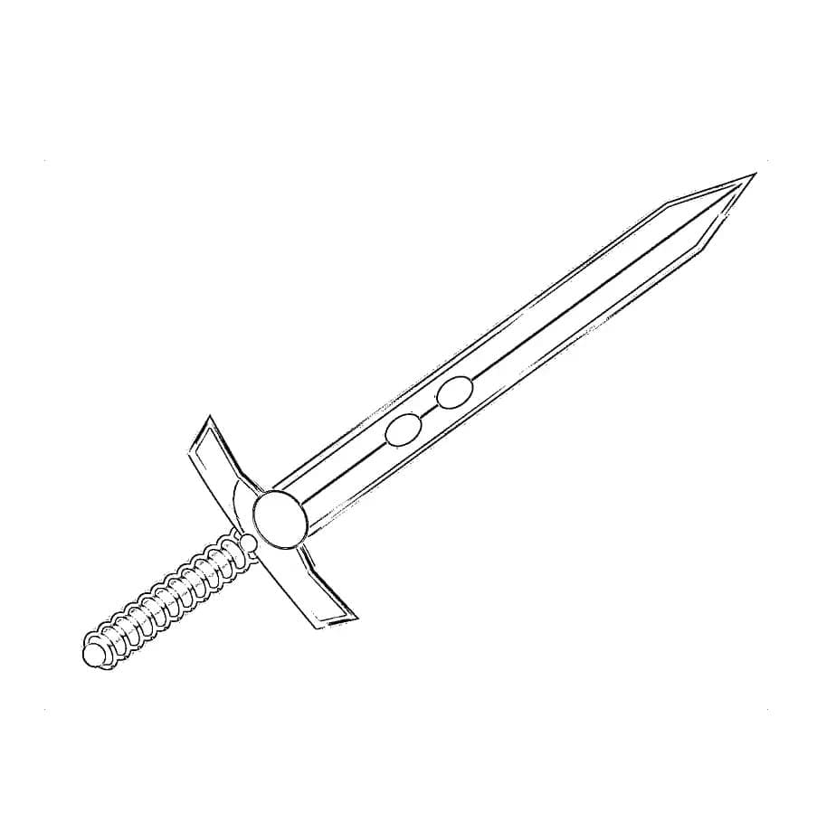 Desenho gratuito Espada #187196 da colecao Objetos para imprimir