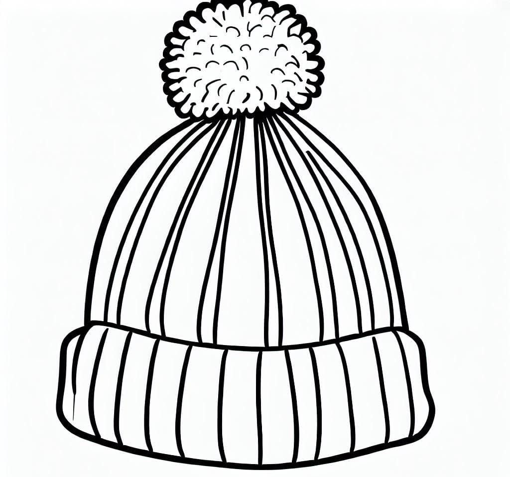 Desenho gratuito Gorro de Inverno #191288 da colecao Objetos para imprimir
