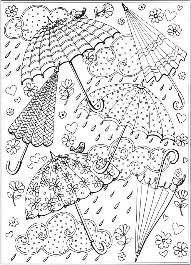 Desenho gratuito Guarda-chuva #172741 da colecao Objetos para imprimir