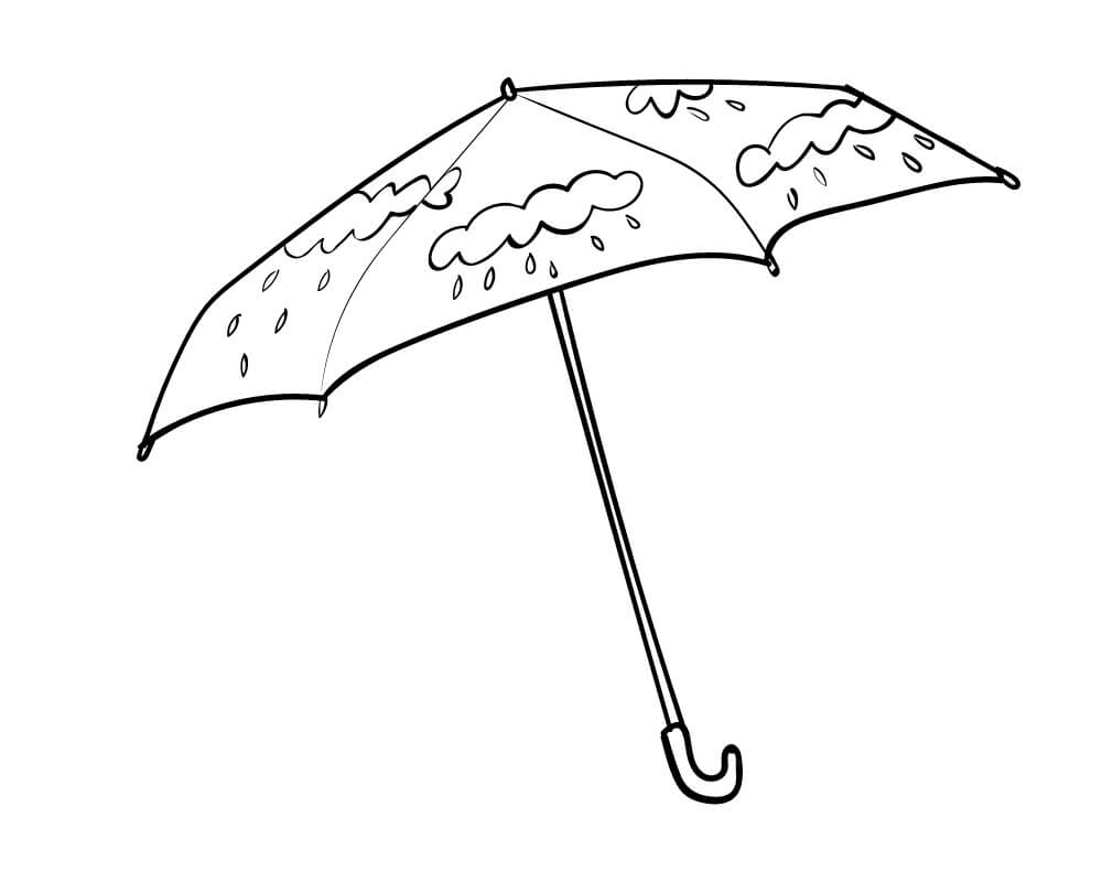 Desenho gratuito Guarda-chuva #172755 da colecao Objetos para imprimir