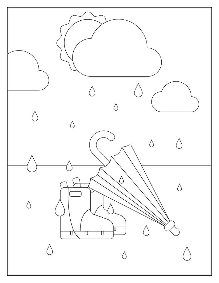 Desenho gratuito Guarda-chuva #172769 da colecao Objetos para imprimir