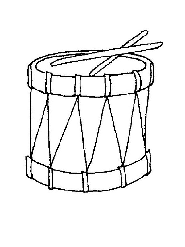 Página para colorir: Instrumentos musicais (Objetos) #167125 - Páginas para Colorir Imprimíveis Gratuitamente