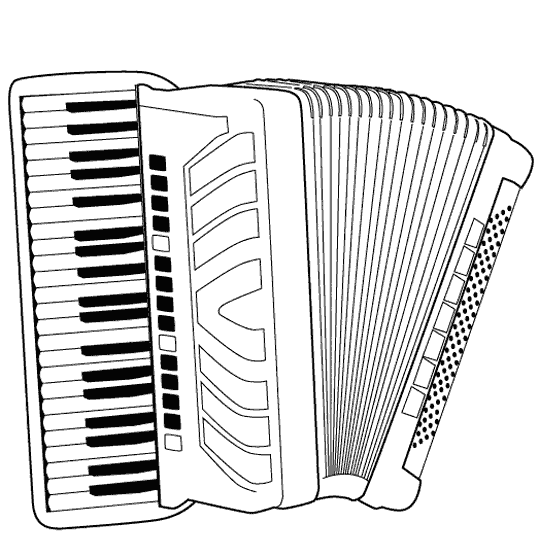 Página para colorir: Instrumentos musicais (Objetos) #167141 - Páginas para Colorir Imprimíveis Gratuitamente