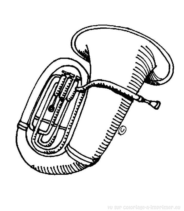 Página para colorir: Instrumentos musicais (Objetos) #167152 - Páginas para Colorir Imprimíveis Gratuitamente