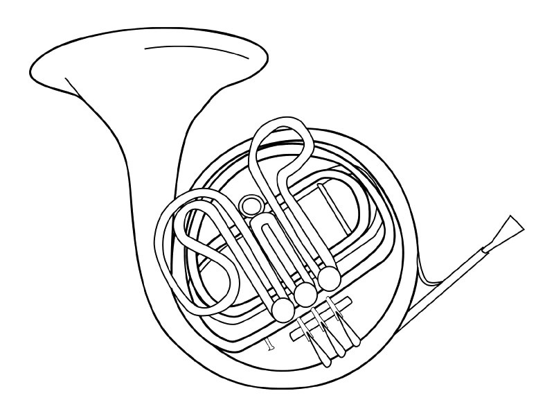 Página para colorir: Instrumentos musicais (Objetos) #167161 - Páginas para Colorir Imprimíveis Gratuitamente