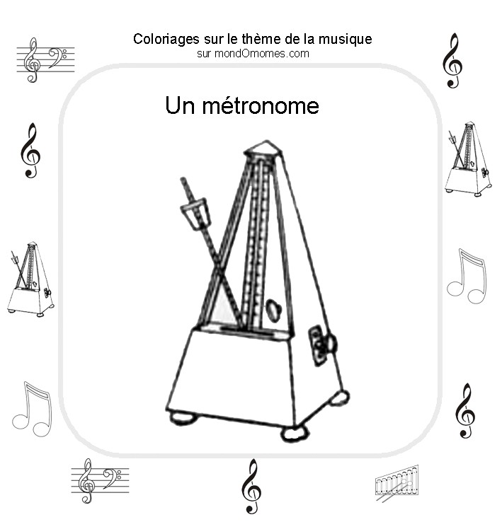 Página para colorir: Instrumentos musicais (Objetos) #167210 - Páginas para Colorir Imprimíveis Gratuitamente